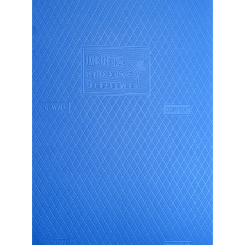 Ridhi Sidhi Gold Cow Mat - Back Material: Latex Bottom