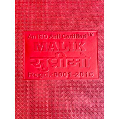 Malik Supremo Red Mat - Back Material: Anti-Slip Latex