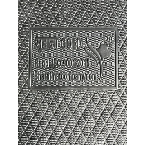 Suhana Gold Black Mat - Back Material: Anti-Slip Latex