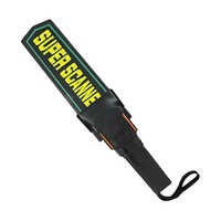 Portable Metal Detector - Color: Black