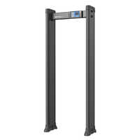 12-zone Walk Through Metal Detector - Color: Grey