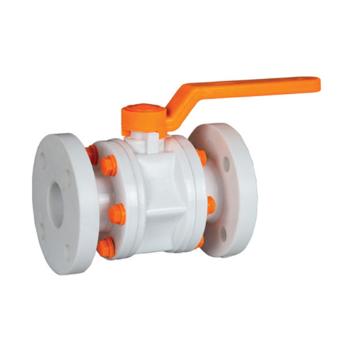 PP Flanged End Ball Valve