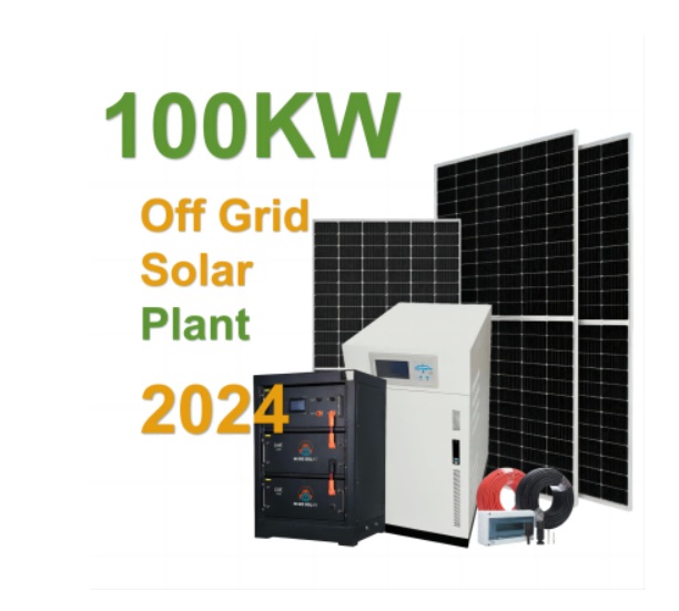 100 KWp On-grid Solar Plant
