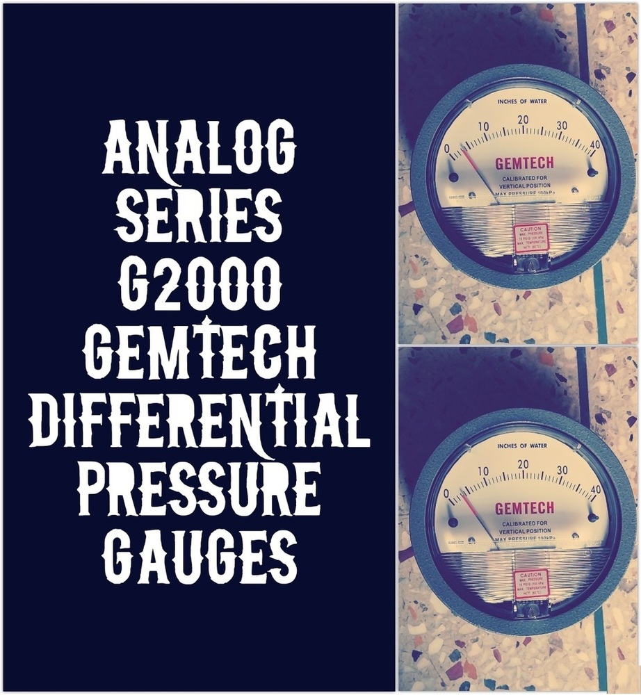 GEMTECH Differential Pressure Gauge In Bara Hindu Rao Hospital