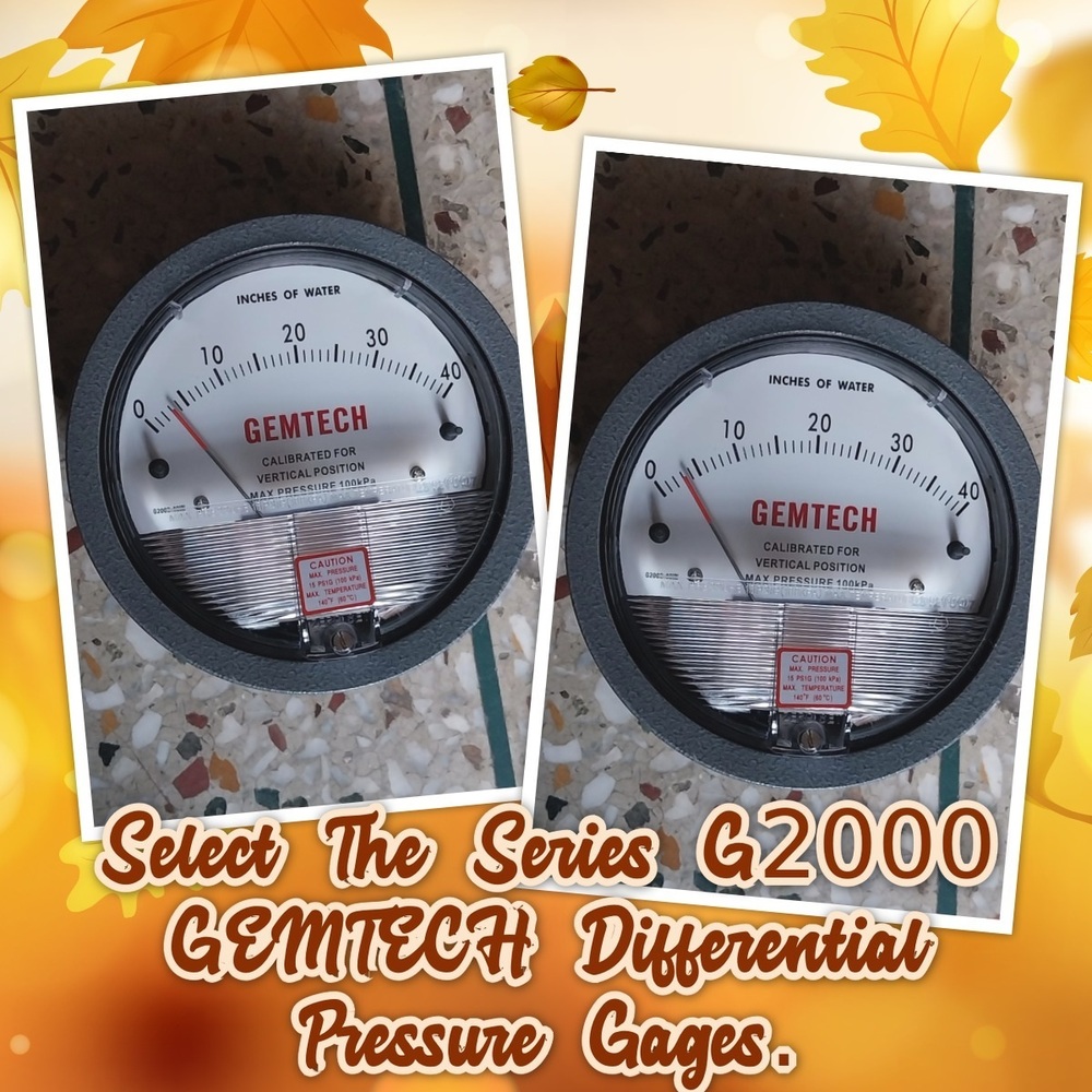 GEMTECH Differential Pressure Gauge In Bara Hindu Rao Hospital