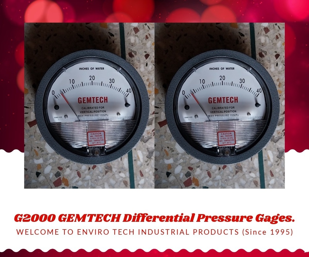 GEMTECH Differential Pressure Gauge In Bara Hindu Rao Hospital
