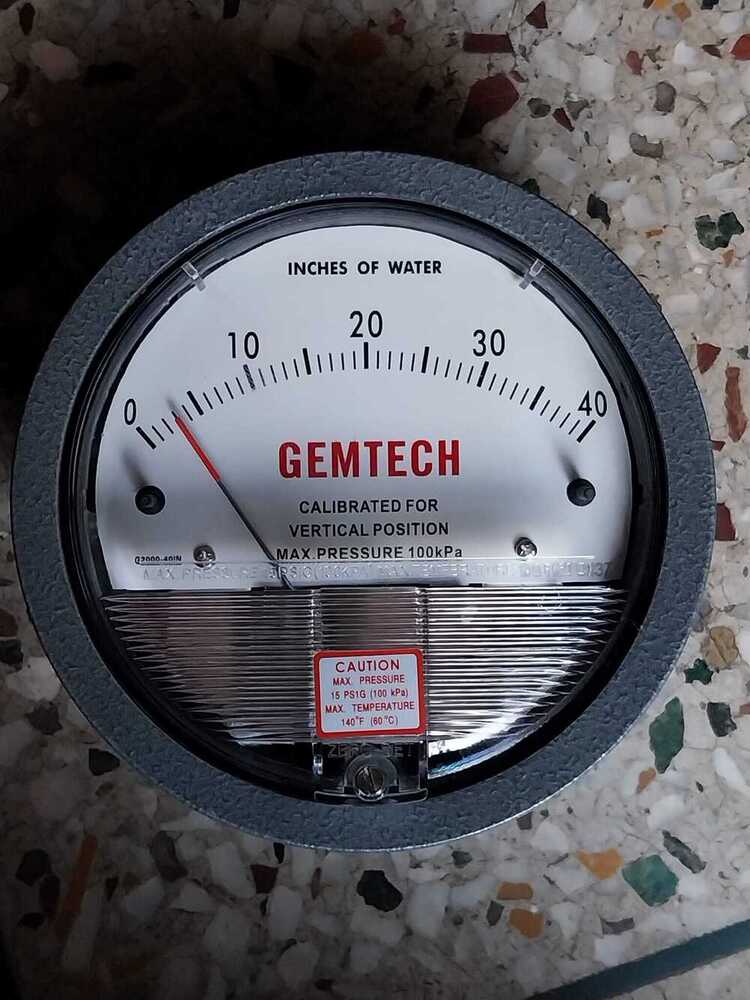 GEMTECH Differential Pressure Gauge Dealers Near Max Medcentre Lajpat Nagar