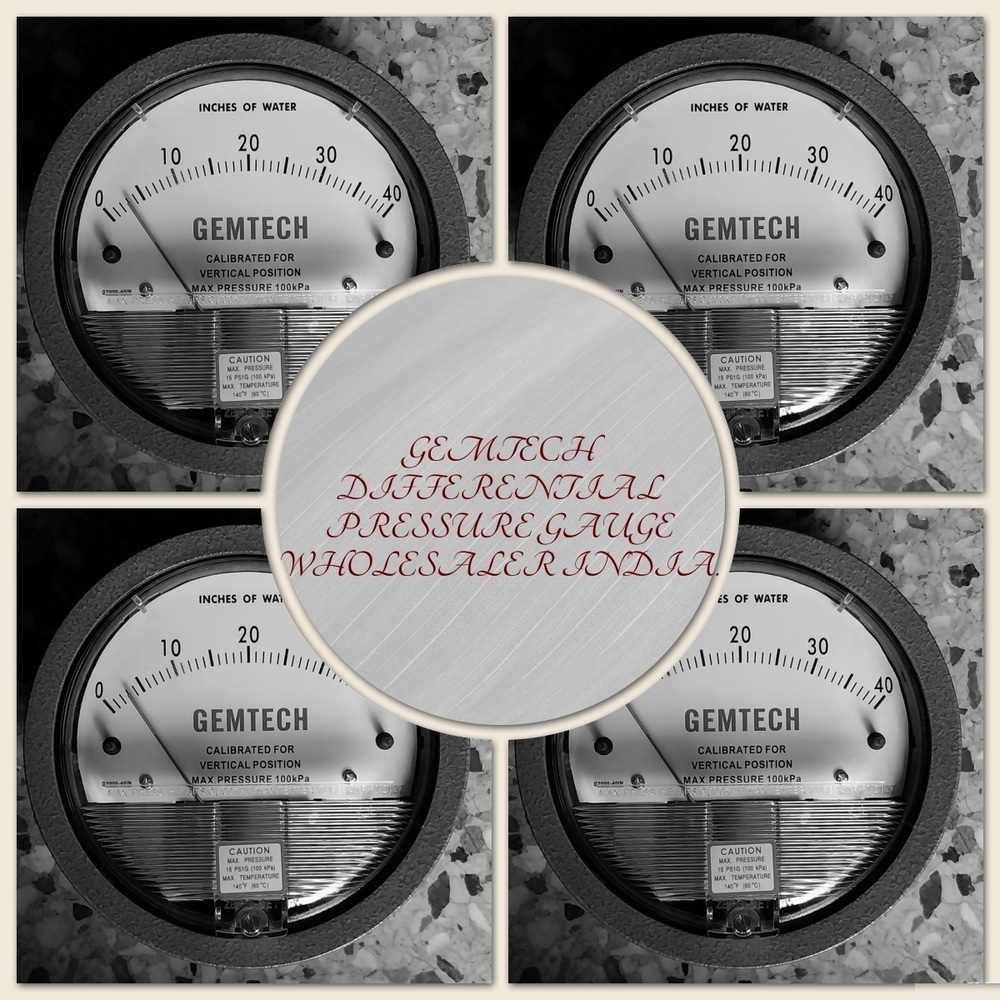 GEMTECH Differential Pressure Gauge Dealers Near Ram Manohar Lohia Hospital