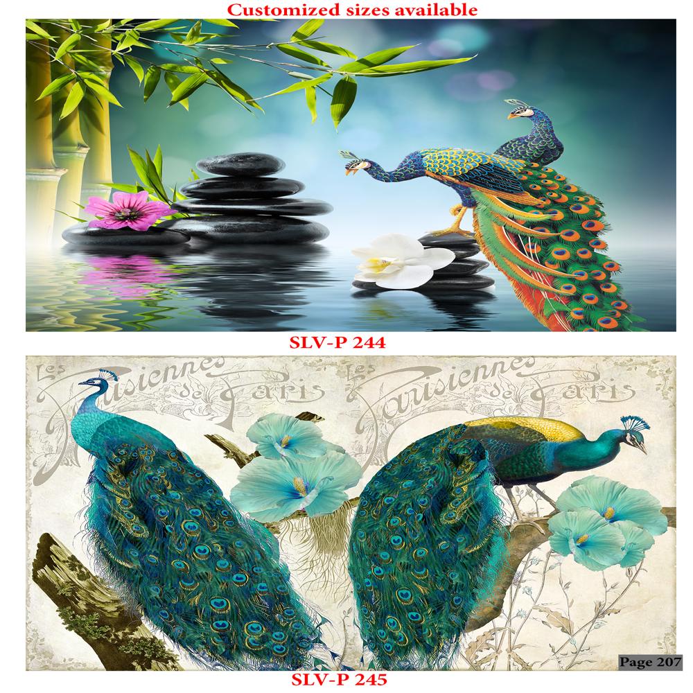ANIMALS AND BIRDS WALL POSTER TILES
