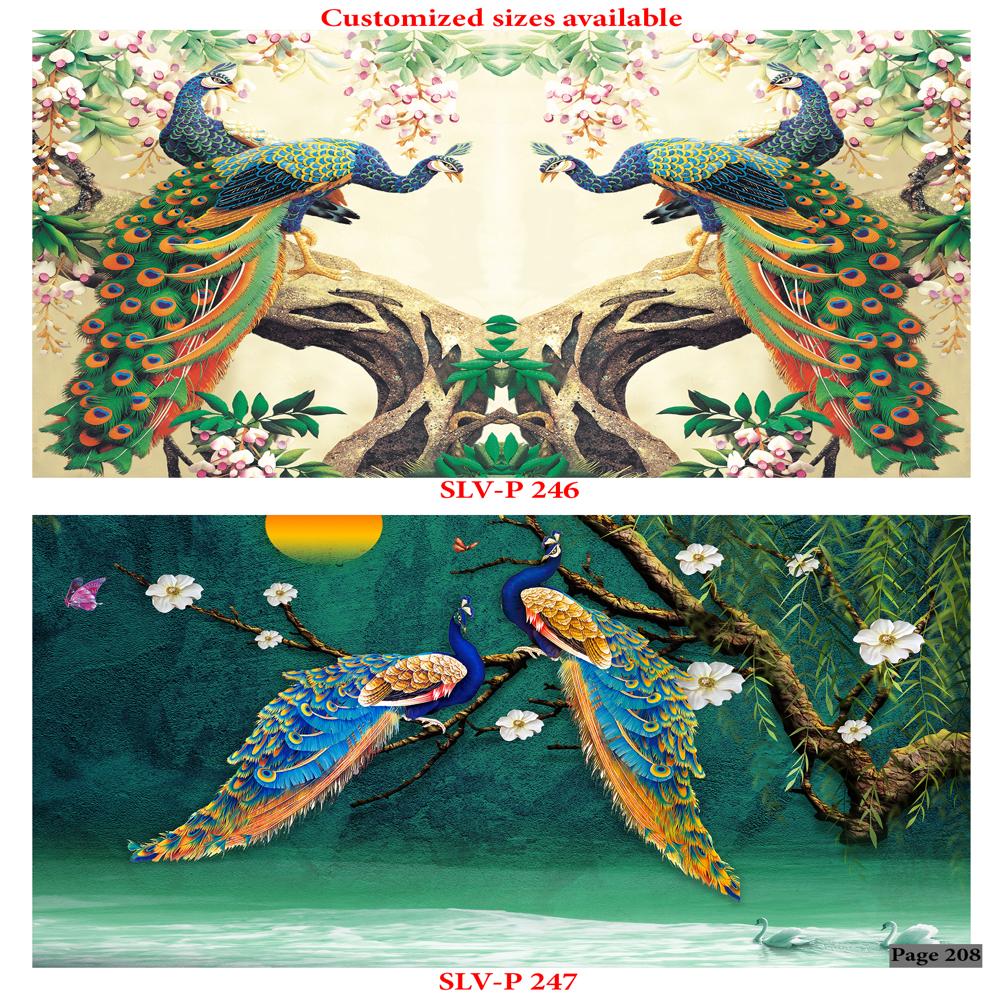 ANIMALS AND BIRDS WALL POSTER TILES