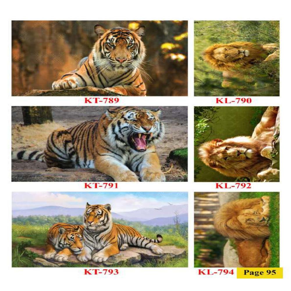 ANIMALS AND BIRDS WALL POSTER TILES