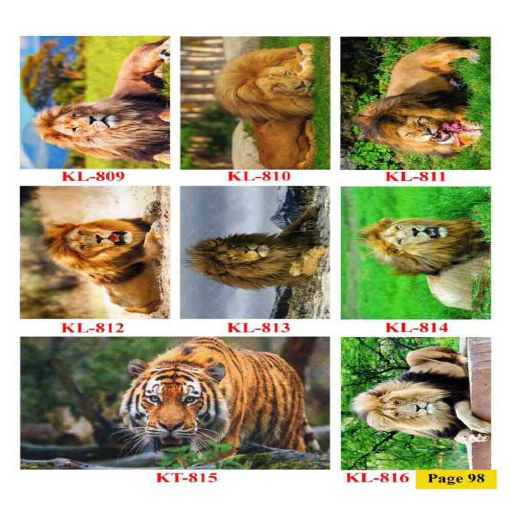 ANIMALS AND BIRDS WALL POSTER TILES