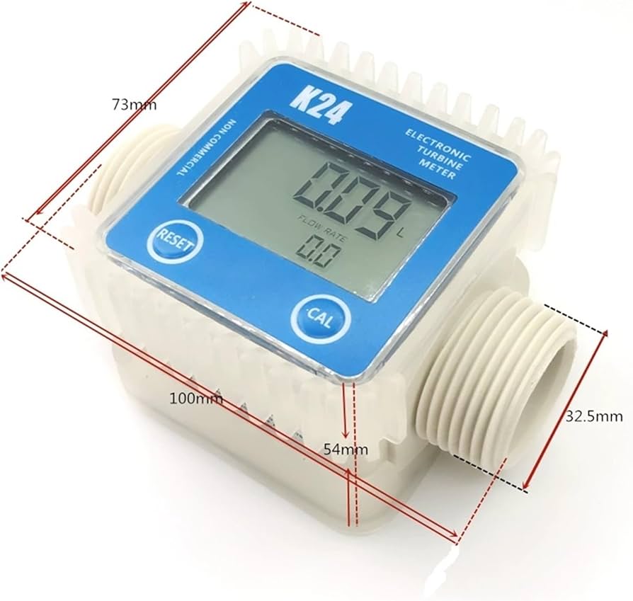 K-24 Def Flow Meter - Accuracy: 1 %