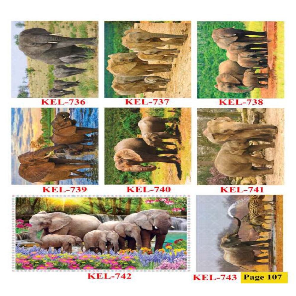 ANIMALS AND BIRDS WALL POSTER TILES
