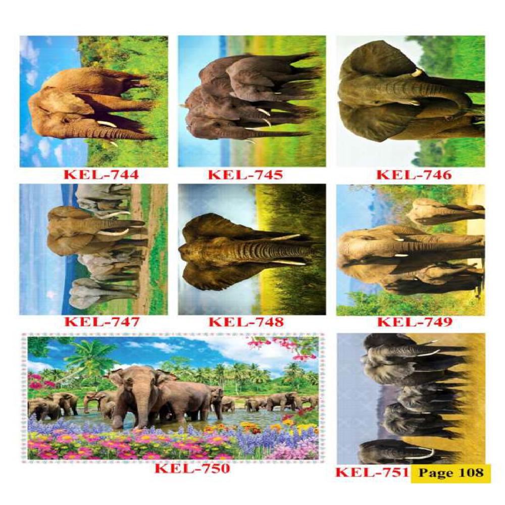 ANIMALS AND BIRDS WALL POSTER TILES