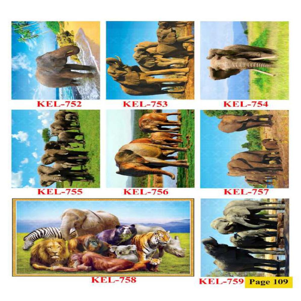 ANIMALS AND BIRDS WALL POSTER TILES