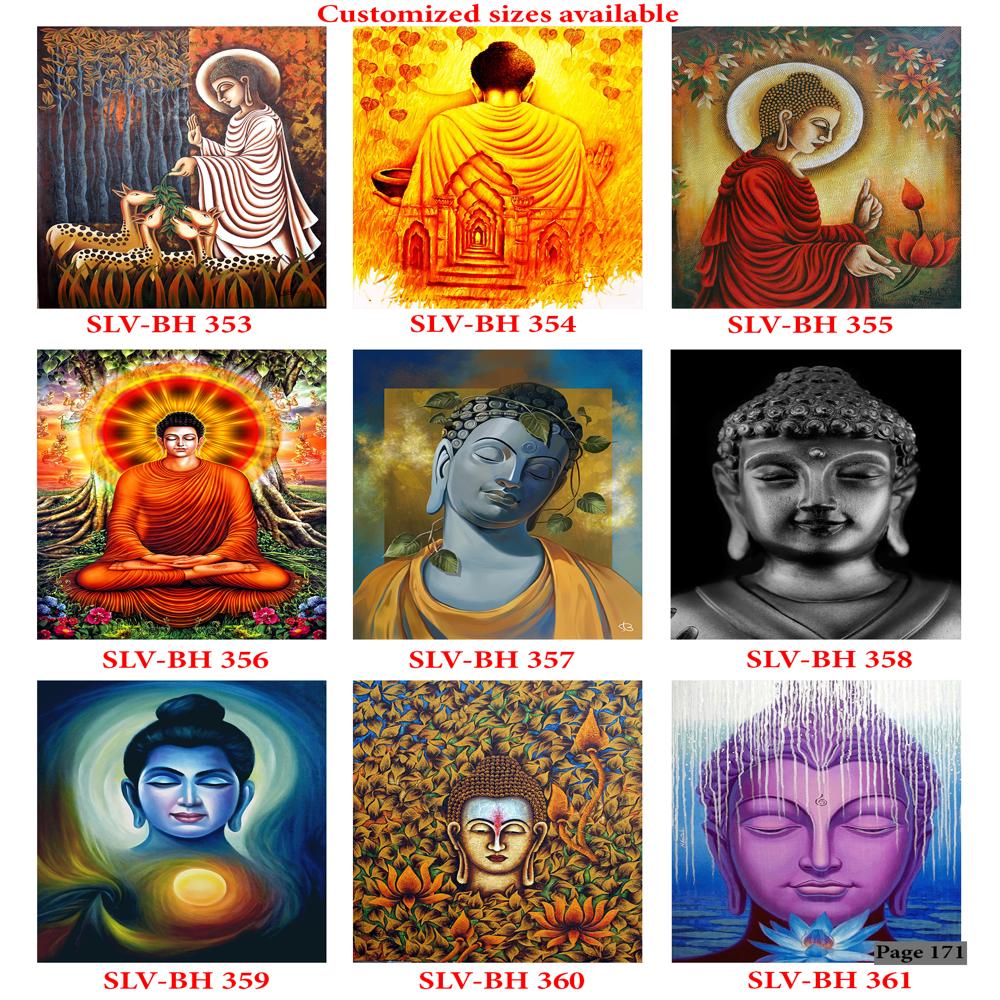 BUDDHA WALL POSTER TILES
