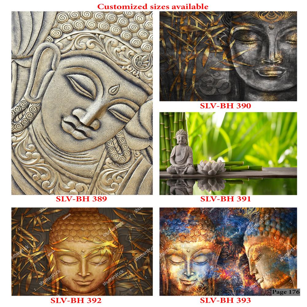 Buddha Wall Poster Tiles