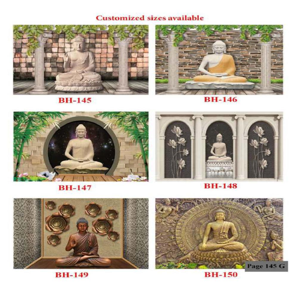 BUDDHA WALL POSTER TILES