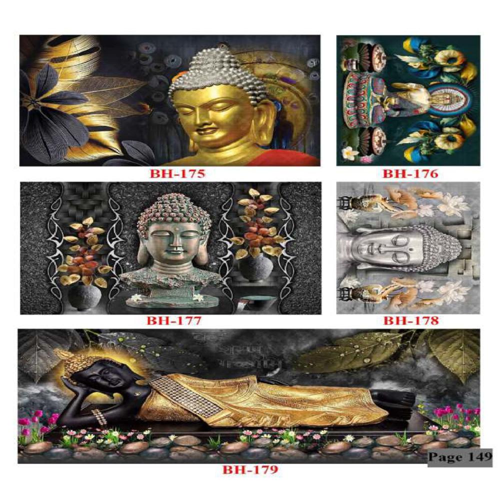 BUDDHA WALL POSTER TILES