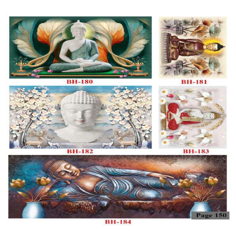 BUDDHA WALL POSTER TILES
