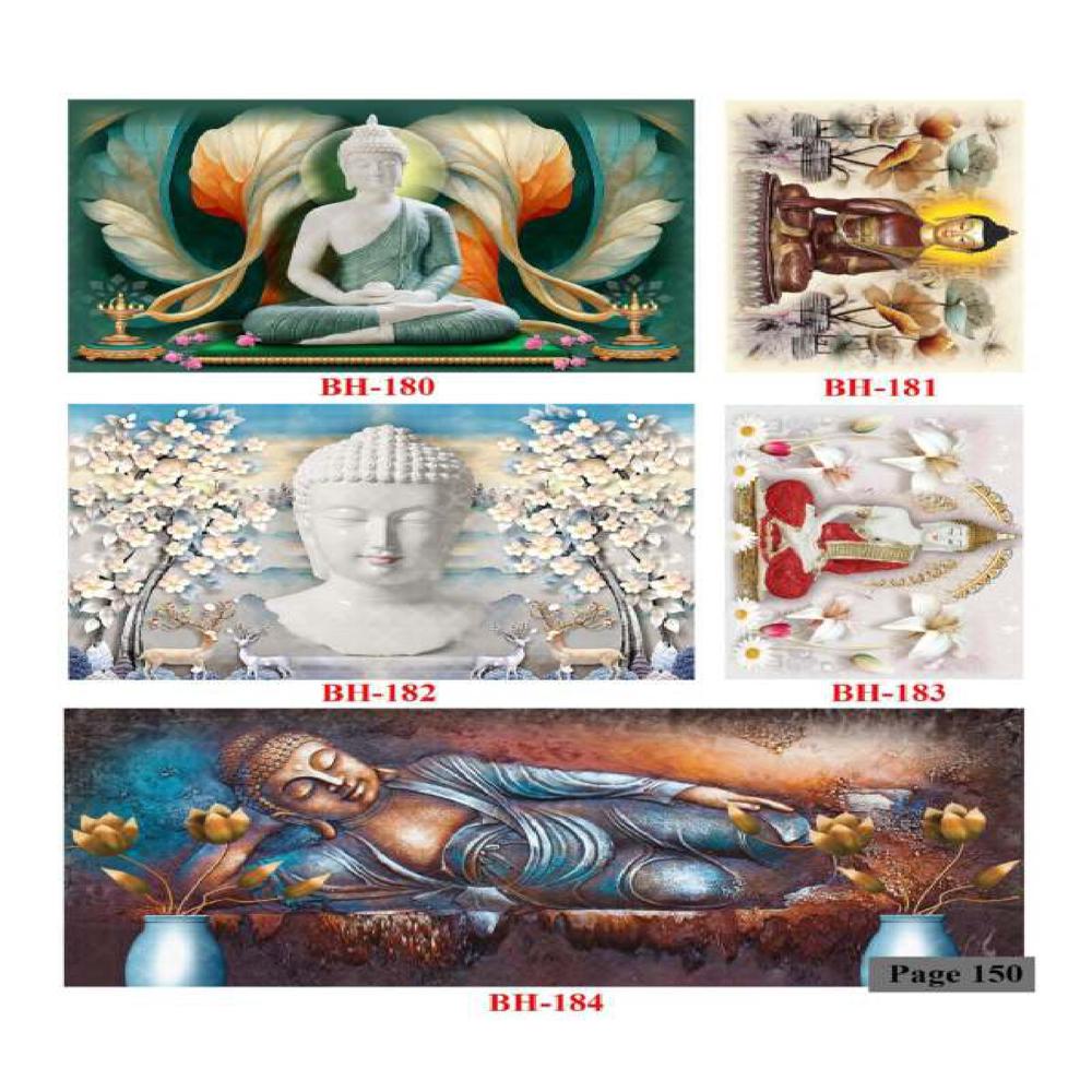 BUDDHA WALL POSTER TILES