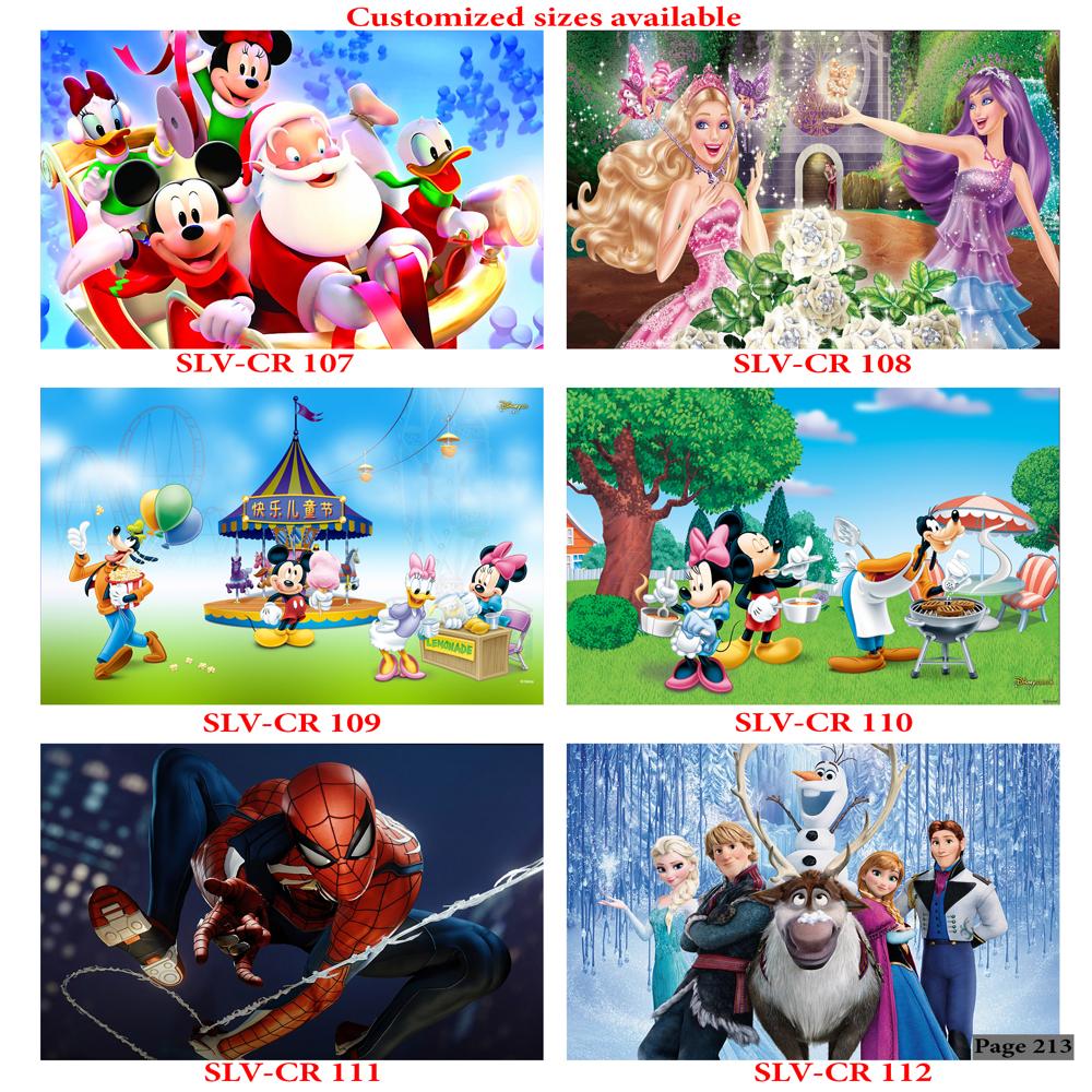 CARTOON WALL POSTER TILES