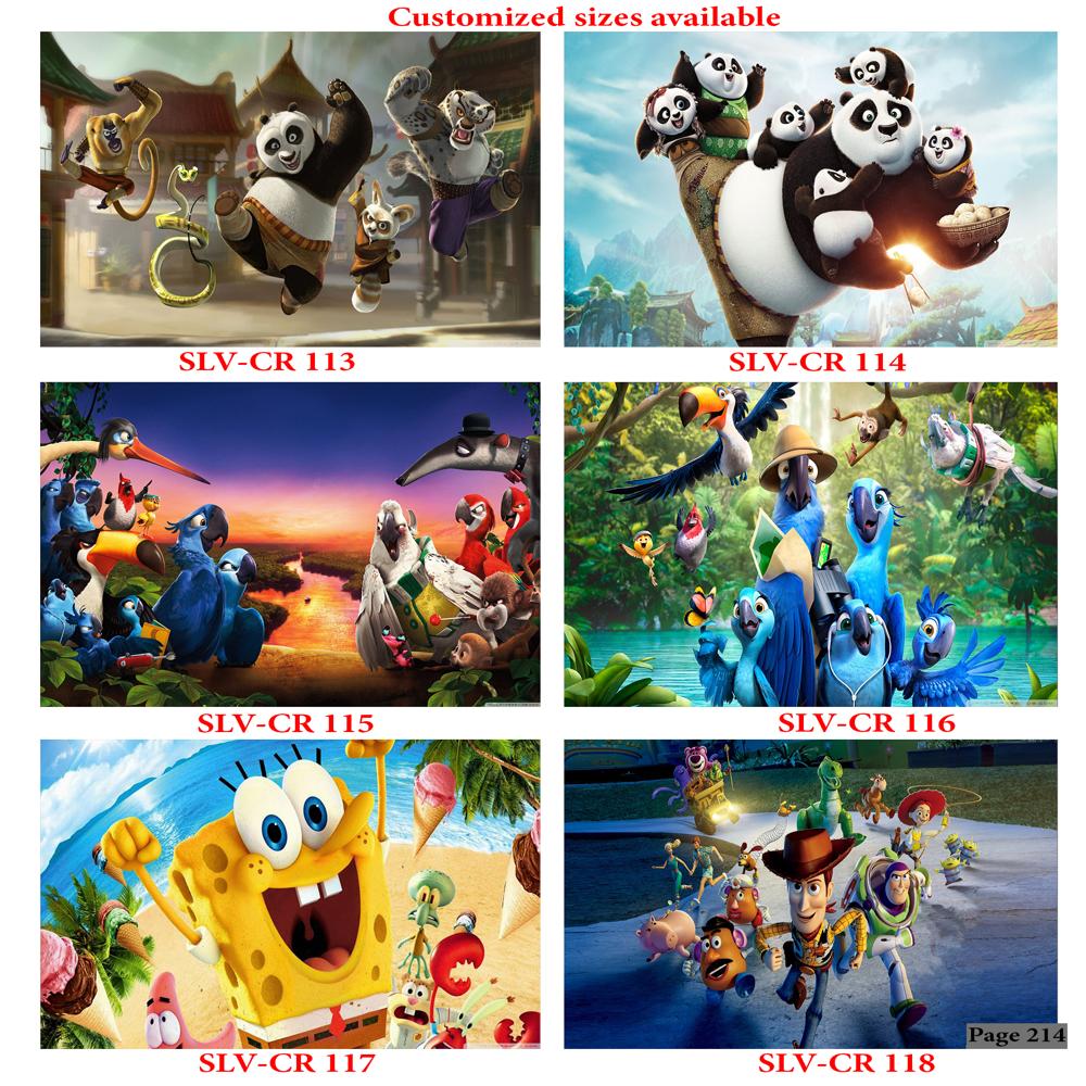 CARTOON WALL POSTER TILES