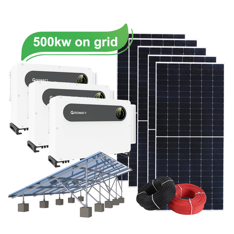 500 KWp On-grid solar plant