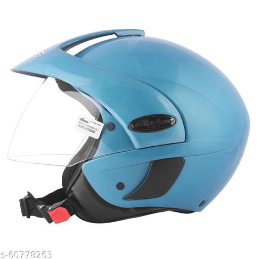 Half Face Helmet - Color: Black