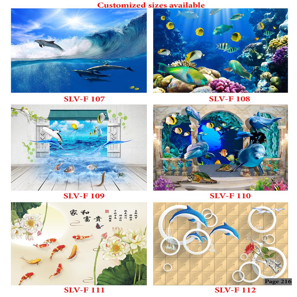 WATERFALLS SCENERY WALL POSTER TILES