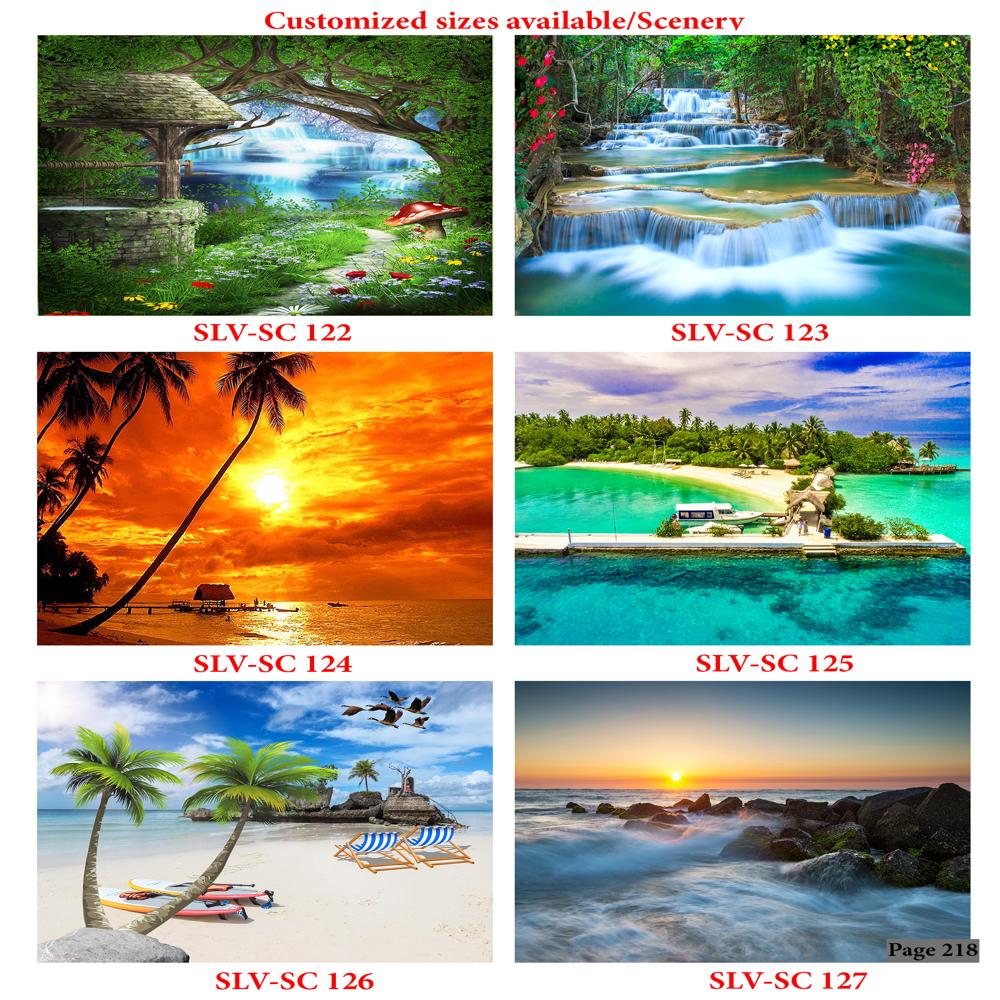 WATERFALLS SCENERY WALL POSTER TILES