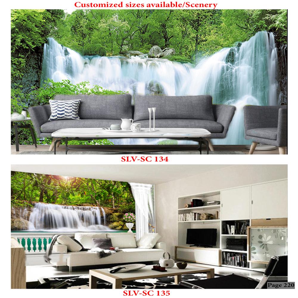 WATERFALLS SCENERY WALL POSTER TILES