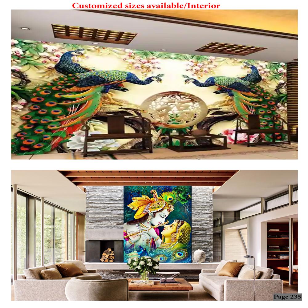WATERFALLS SCENERY WALL POSTER TILES