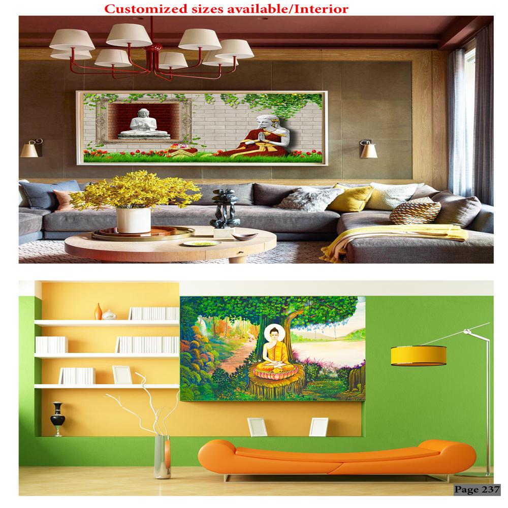 WATERFALLS SCENERY WALL POSTER TILES