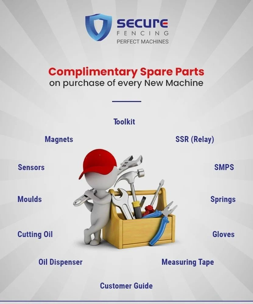 Plc Controlled Fully Automatic Chain Link Fencing Machine - Capacity: 200 Kg/hr