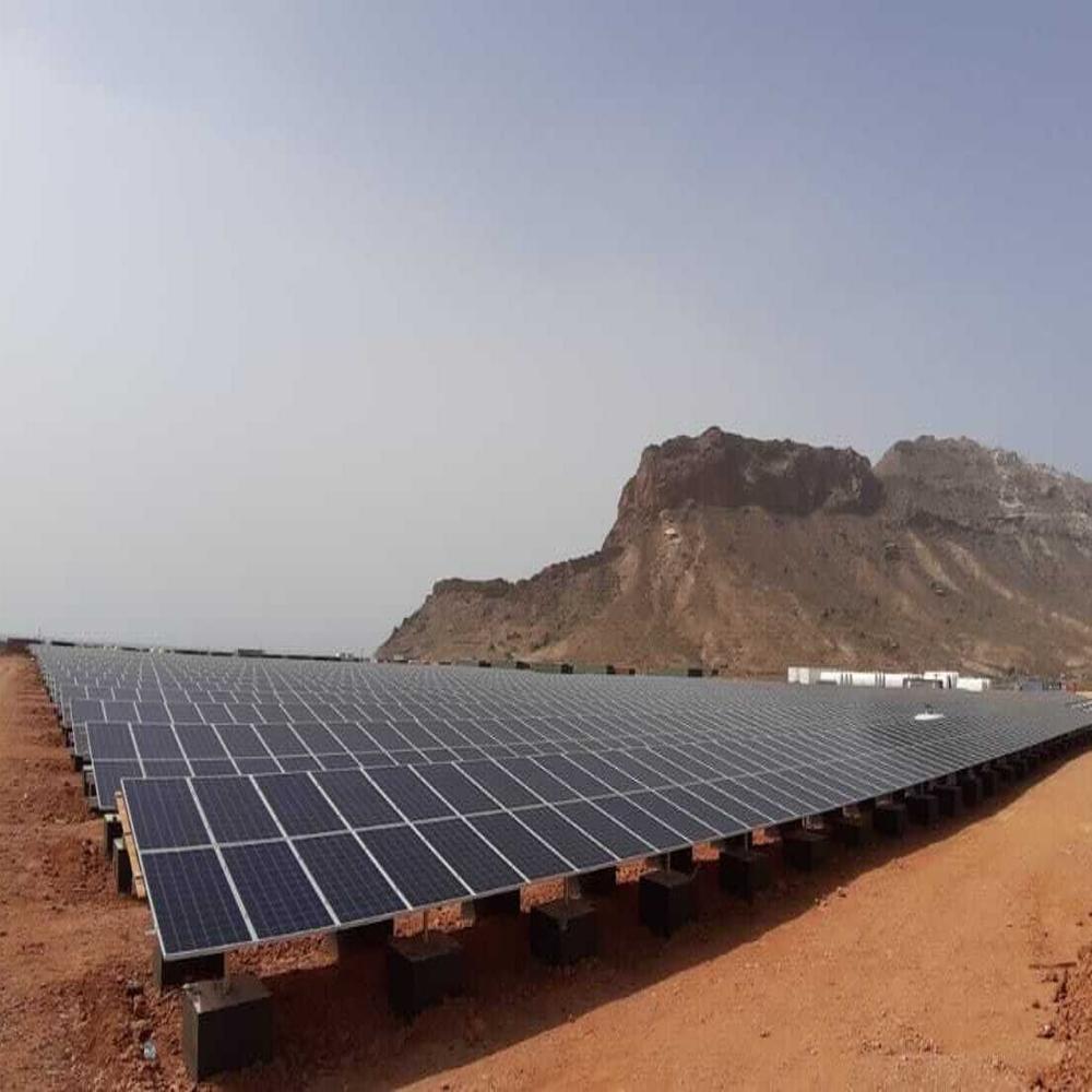 800 KWp On-grid solar plant