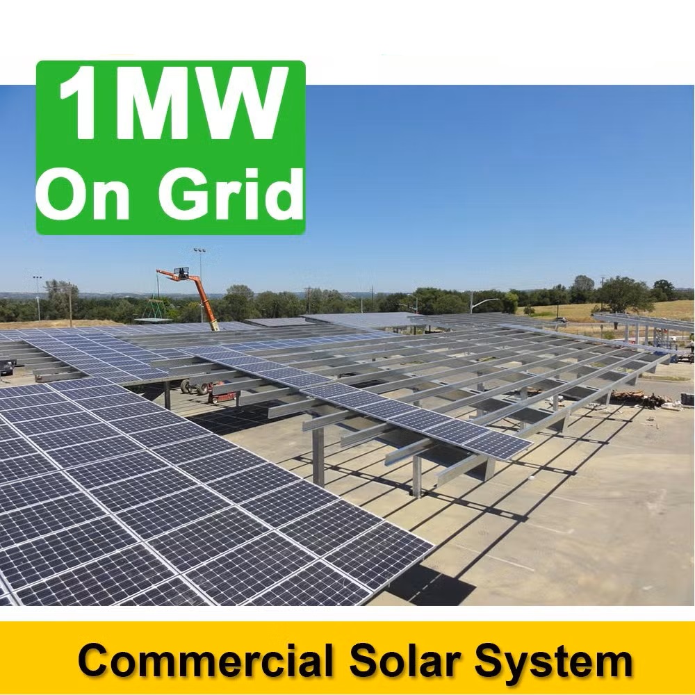 1 MWp On-grid solar plant