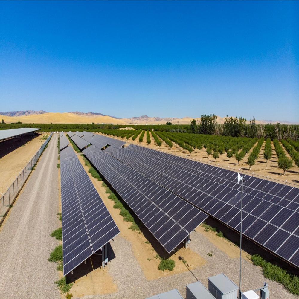 2 MWp On-grid solar plant