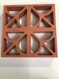 clay terracotta topaz jali