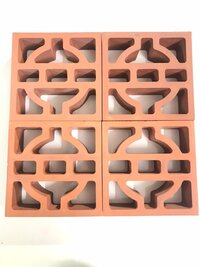 clay terracotta topaz jali