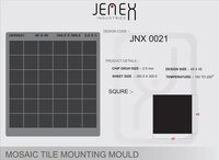 JNX00021 Squre Mosaic Tile Mounting Mould