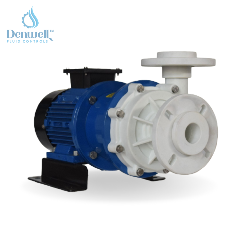 Magnetic Drive Pump - Leak Proof Design For Corrosive Chemicals, Toxic Liquids & Acids | Ideal For Pharmaceuticals, Electroplating & Food Syrups