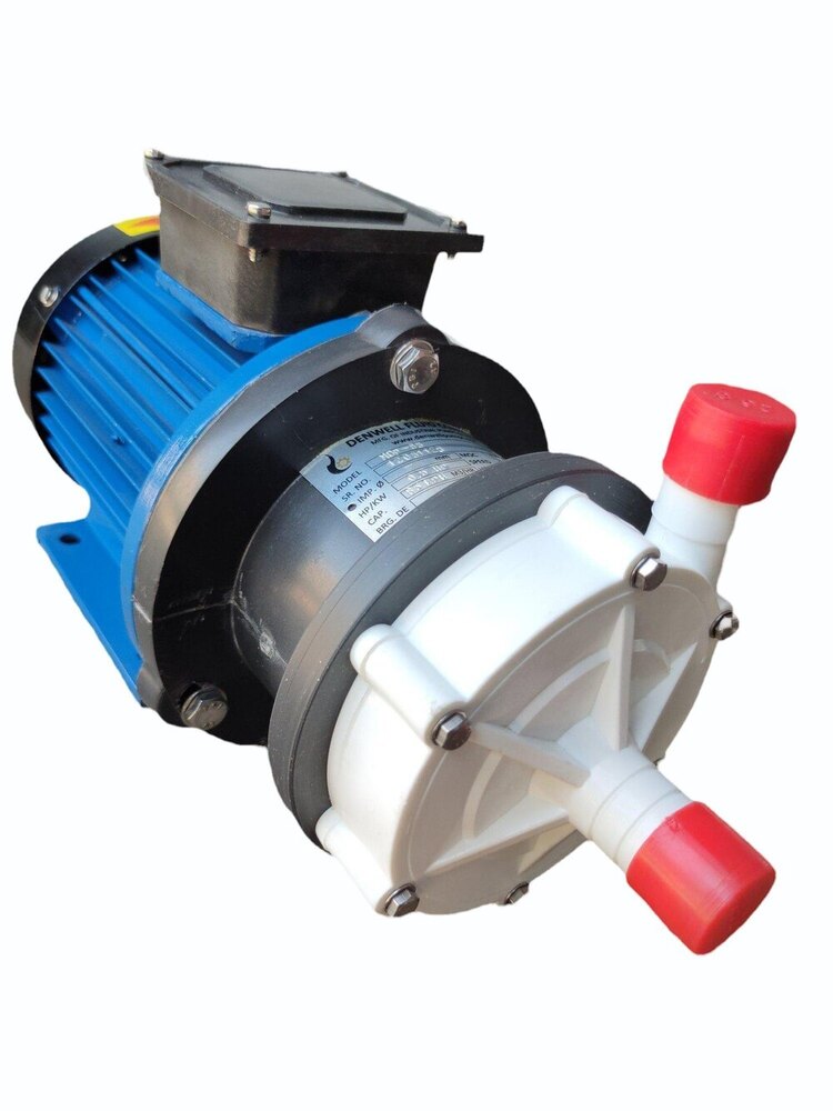 Magnetic Drive Centrifugal Pumps - Pp/pvdf, 0.5-5 Kw Power, 10-500 Mâ³/h Flow Rate, 5-50 M Head | Sewage & Effluent Transfer In Stps/etps, Iso2858 Compliant