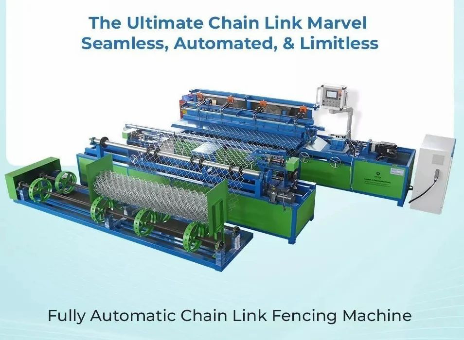 D Series Semi Automatic Chain Link Wire Machine - Capacity: 120 Kg/hr