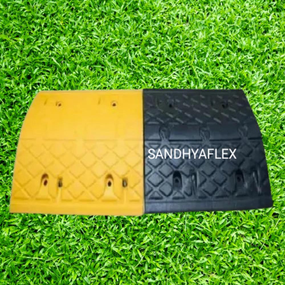 Rubber Speed Breaker - Color: Yellow And Black