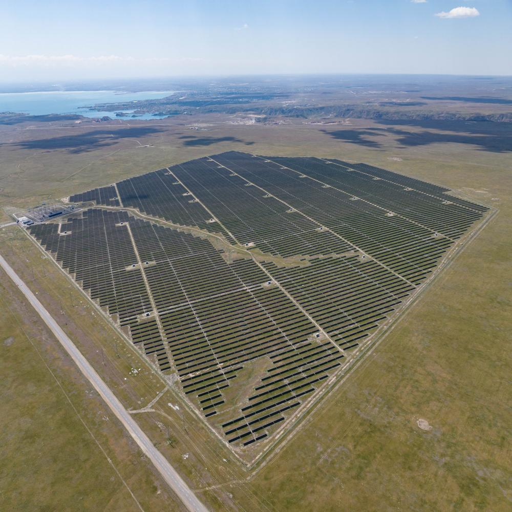 100 MWp On-grid solar plant