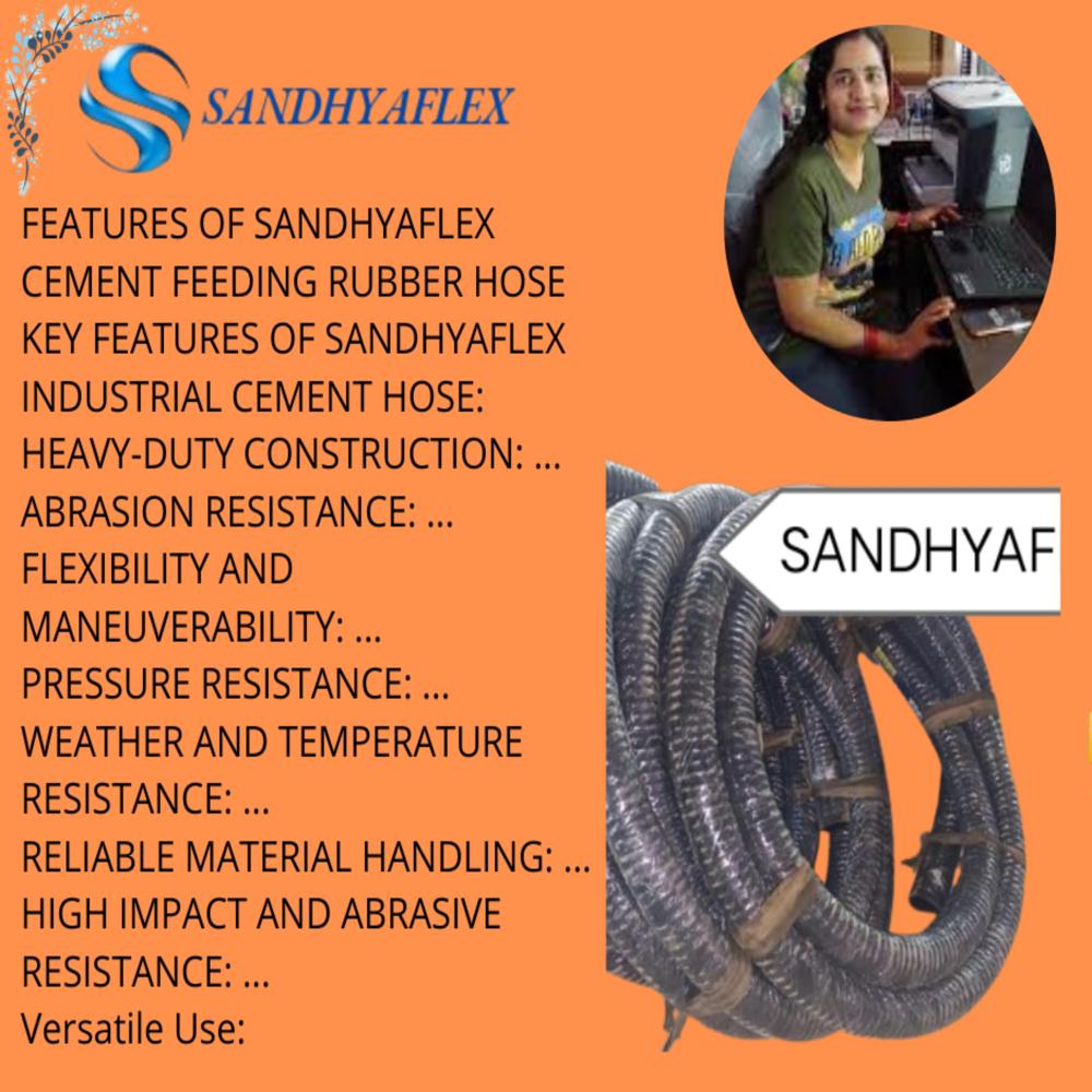 Fly Ash Rubber Hose - Synthetic/natural Rubber, 100-300mm Id, Black | 30 Bar Bursting Pressure, Abrasion Resistant, Flanged/plain Ended