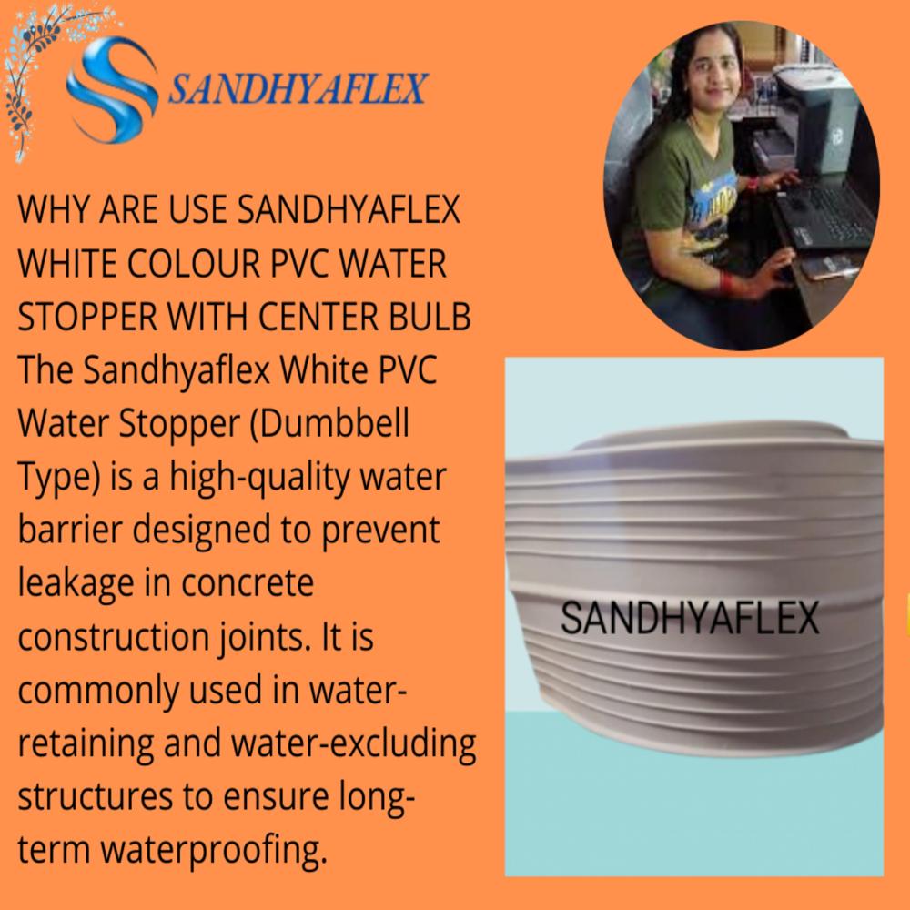 White Color PVC Water Stopper 