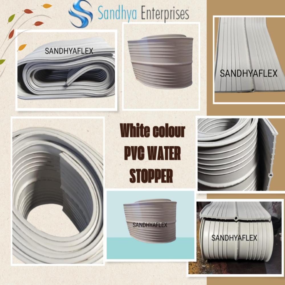 white color PVC water Stopper